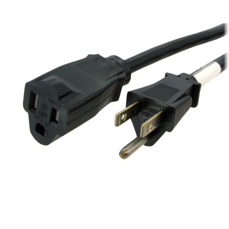 STARTECH.COM 15ft Power Cord Extension - NEMA 5-15R to NEMA 5-15P PAC10115